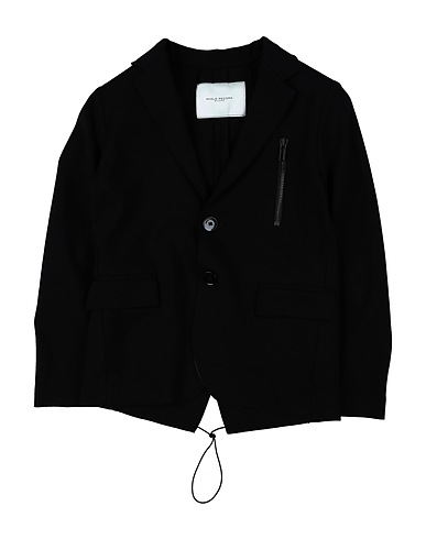 PAOLO PECORA Blazer Black 70% Viscose, 27% Polyamide, 3% Elastane