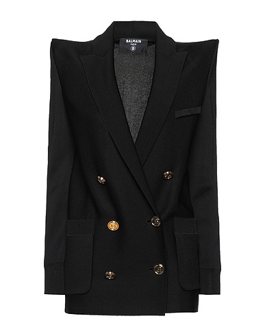 BALMAIN Blazer Black 100% Viscose
