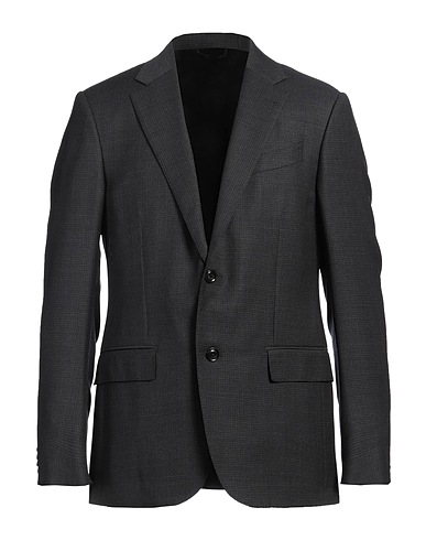 ZEGNA Blazer Antracite 95% Lana, 5% Seta