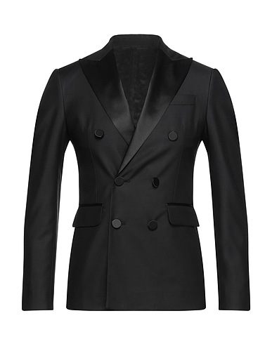 DSQUARED2 Blazer Black 65% Virgin Wool, 35% Silk
