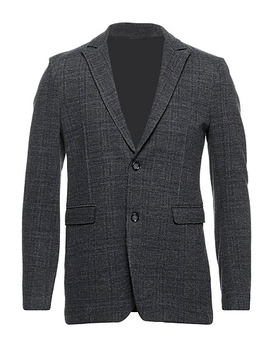 PAOLO PECORA Blazer Charcoal 69% Viscose, 25% Polyamide, 6% Elastane