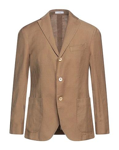 BOGLIOLI Blazer Camel 73% Virgin Wool, 27% Linen