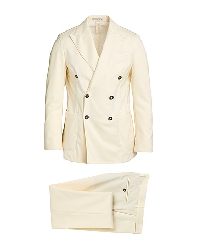 0909 FATTO IN ITALIA Suits Ivory 100% Virgin Wool