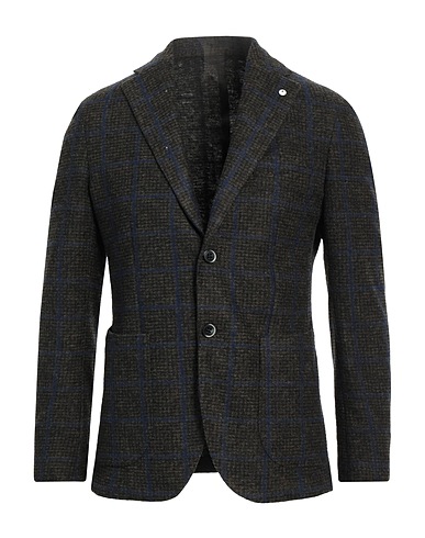 L.B.M. 1911 Blazer Charcoal 70% Polyester, 30% Wool