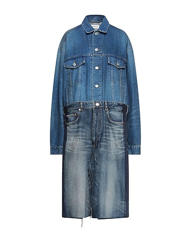 BALENCIAGA Denim dress Blue 100% Cotton