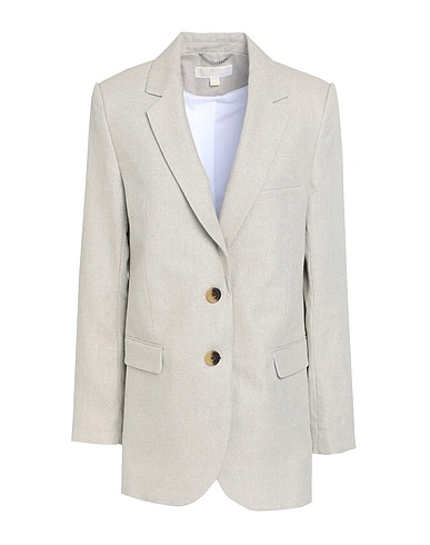MICHAEL MICHAEL KORS Blazer 2 BTTN MENSY BLAZER
 Beige 100% Linen