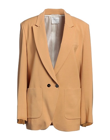 FORTE_FORTE Blazer Camel 81% Viscose, 17% Virgin Wool, 2% Elastane