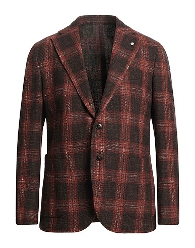 L.B.M. 1911 Blazer Brown 39% Cotton, 37% Wool, 15% Polyester, 9% Polyamide