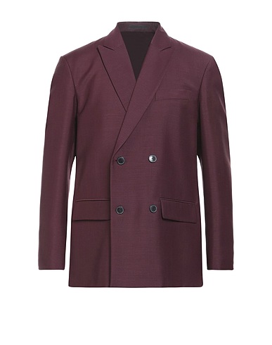 VALENTINO GARAVANI Blazer Bordeaux 53% Poliestere, 43% Lana Vergine, 4% Elastan, Viscosa, Lana