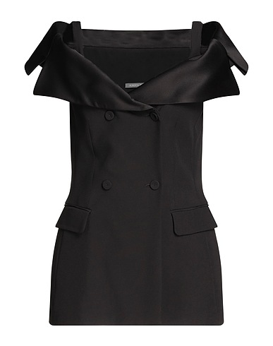 ALBERTA FERRETTI Blazer Black 74% Acetate, 26% Viscose