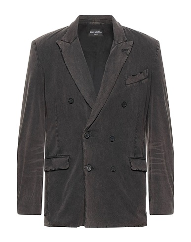 BALENCIAGA Blazer Charcoal 100% Cotton