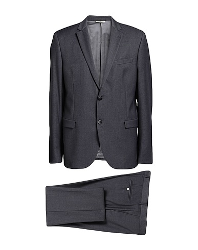 MANUEL RITZ Suits Lead 70% Polyester, 28% Viscose, 2% Elastane