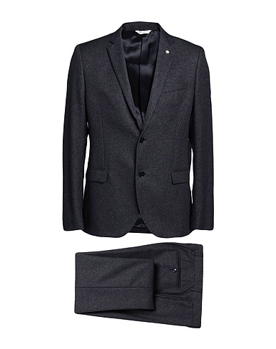 MANUEL RITZ Suits Midnight blue 80% Polyester, 20% Viscose