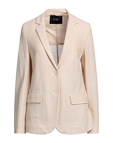 SEVENTY VENEZIA Blazer Beige 70% Cotton, 22% Viscose, 5% Polyester, 3% Polyamide