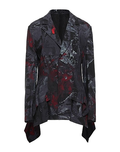 YOHJI YAMAMOTO Blazer Charcoal 100% Rayon
