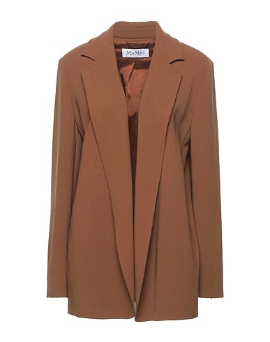 MAX MARA Blazer Camel 96% Virgin Wool, 4% Elastane