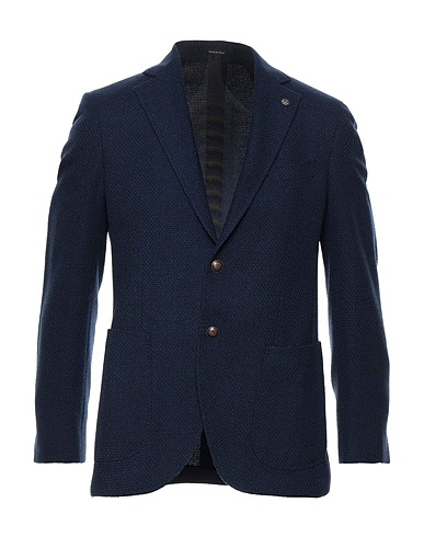 ANGELO NARDELLI Blazer Midnight blue 100% Wool