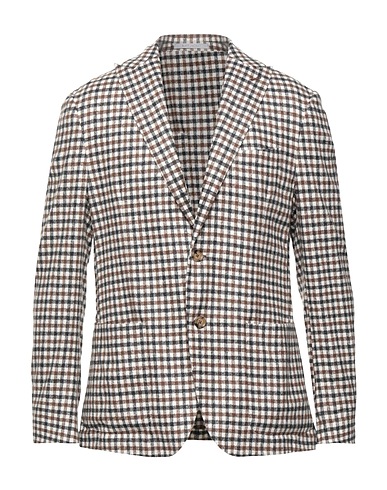 ELEVENTY Blazer Brown 49% Silk, 49% Wool, 2% Cashmere