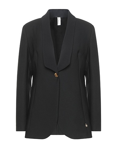 SOUVENIR Blazer Black 95% Polyester, 5% Elastane