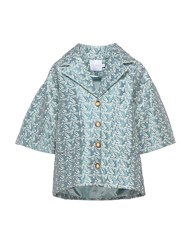 KIKA VARGAS ブルゾン パステルブルー シルク 80% / ポリエステル 17% / 指定外繊維（その他伸縮性繊維） 3%