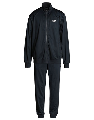 EA7 Tracksuit Midnight blue 100% Polyester, Elastane