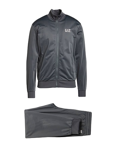 EA7 Tuta Sportiva Piombo 100% Poliestere, Elastan