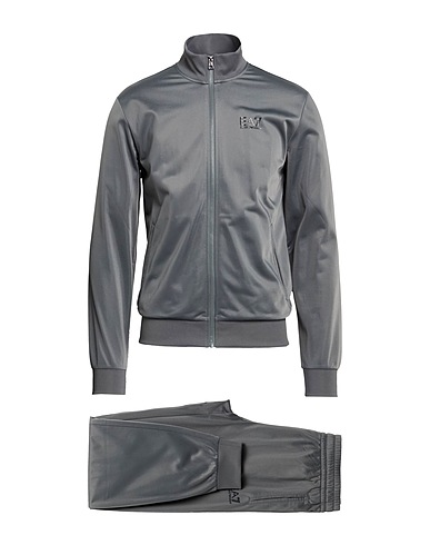 EA7 Tuta Sportiva Grigio 100% Poliestere, Elastan