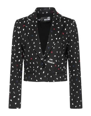 MOSCHINO レディーステーラードジャケット　ブラック　イタリア製 LOVE MOSCHINO テーラードジャケット ブラック レディース