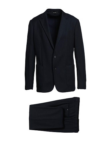 Z ZEGNA Suits Midnight blue 100% Wool