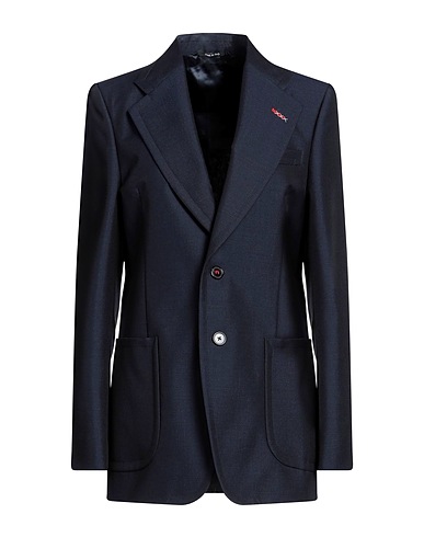 MAISON MARGIELA Blazer Navy 70% Wool, 30% Mohair wool