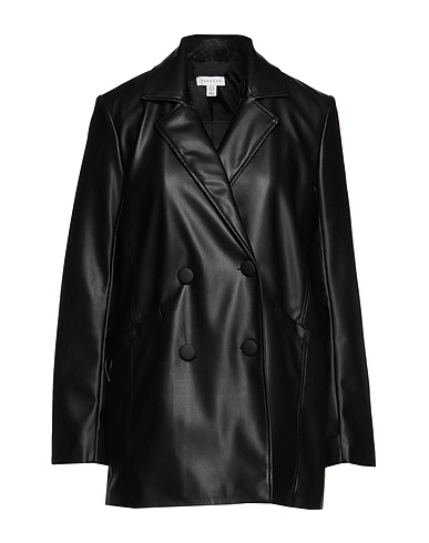 TOPSHOP Blazer Black 100% Polyurethane