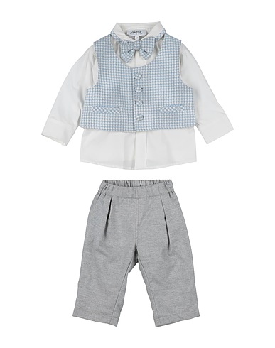 ALETTA Suits Sky blue 94% Cotton, 6% Elastane