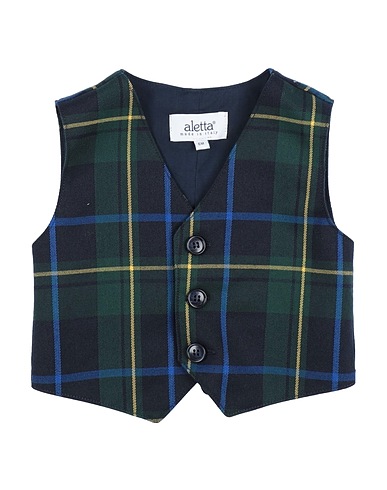 ALETTA Waistcoat Midnight blue 64% Polyester, 34% Viscose, 2% Elastane