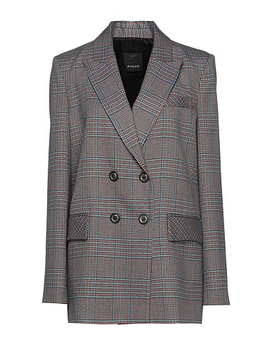 PINKO Blazer Azure 63% Polyester, 33% Viscose, 2% Elastane, 2% Metal
