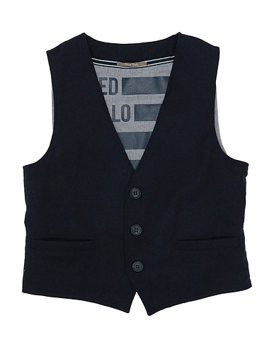 FRED MELLO Anzugweste Nachtblau 35% Baumwolle, 34% Wolle, 16% Polyester, 12% Polyamid, 3% Andere Fasern