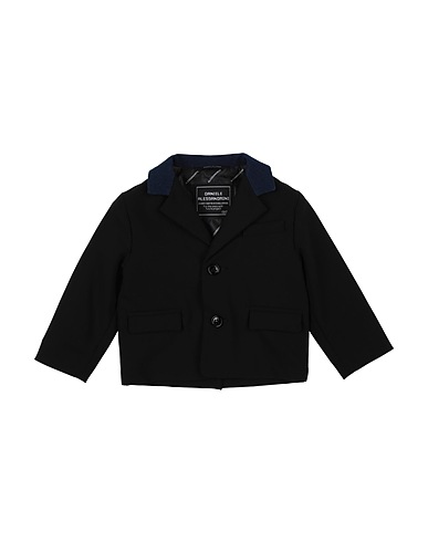 DANIELE ALESSANDRINI Blazer Black 69% Polyester, 25% Viscose, 6% Elastane