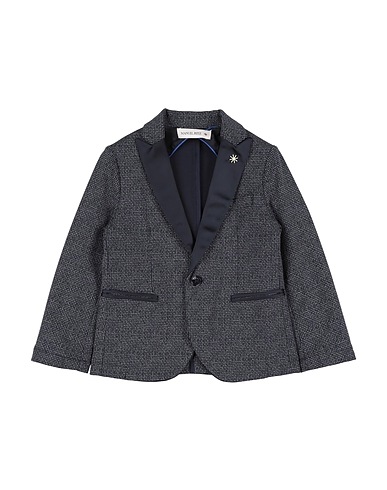 MANUEL RITZ Blazer Midnight blue 65% Viscose, 30% Polyamide, 5% Elastane