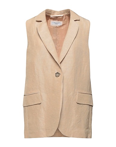 PESERICO Blazer Sand 60% Linen, 40% Viscose