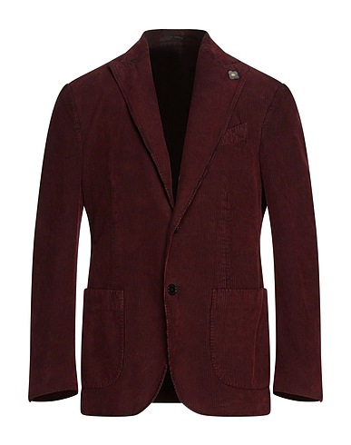 LARDINI Blazer Burgundy 100% Cotton