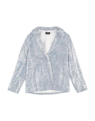 MONNALISA Jackett Himmelblau 100% Baumwolle, Polyamid