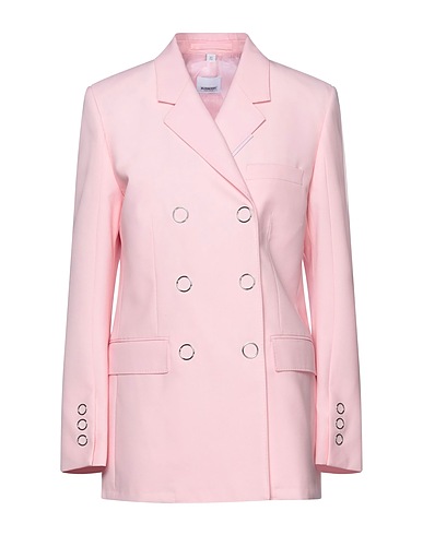 BURBERRY Blazer Pink 100% Virgin Wool