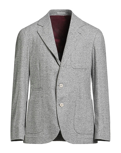 BRUNELLO CUCINELLI Blazer Grey 95% Wool, 5% Cashmere