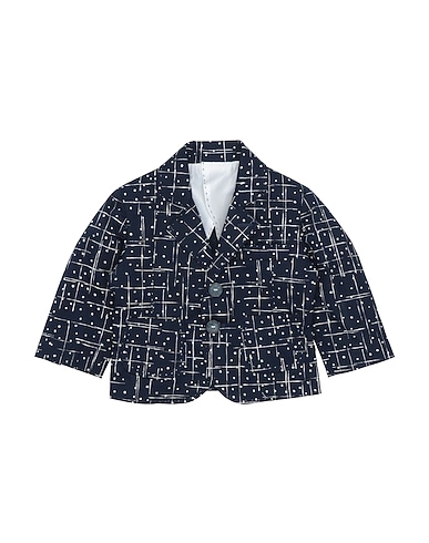 MANUELL & FRANK Blazer Midnight blue 100% Linen