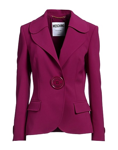 MOSCHINO Blazer Mauve 89% Polyester, 11% Polyurethane