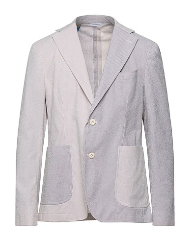 MANUEL RITZ Blazer Khaki 78% Cotton, 20% Polyester, 2% Elastane