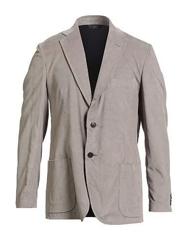BRIONI Blazer Grigio 100% Cotone