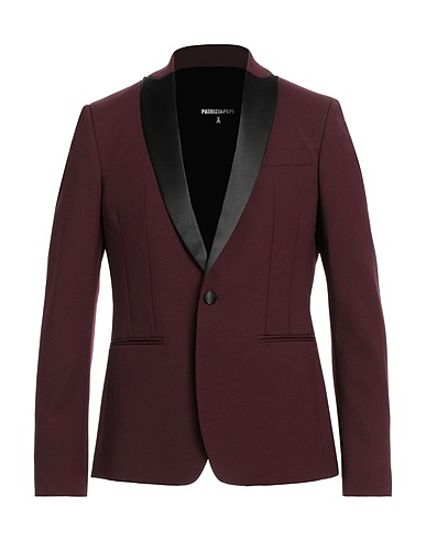 PATRIZIA PEPE Blazer Burgundy 53% Polyester, 43% Virgin Wool, 4% Elastane