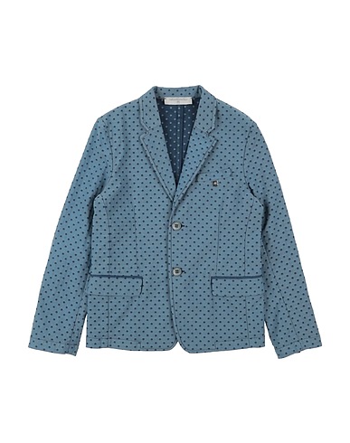 CARLO PIGNATELLI Blazer Azure 80% Cotton, 17% Polyester, 3% Elastic fibres
