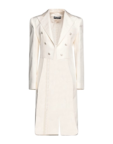 DOLCE&GABBANA Blazer Ivory 98% Silk, 2% Polyester