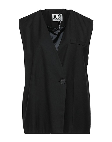 JUST FEMALE Blazer Black 65% Recycled polyester, 35% Viscose